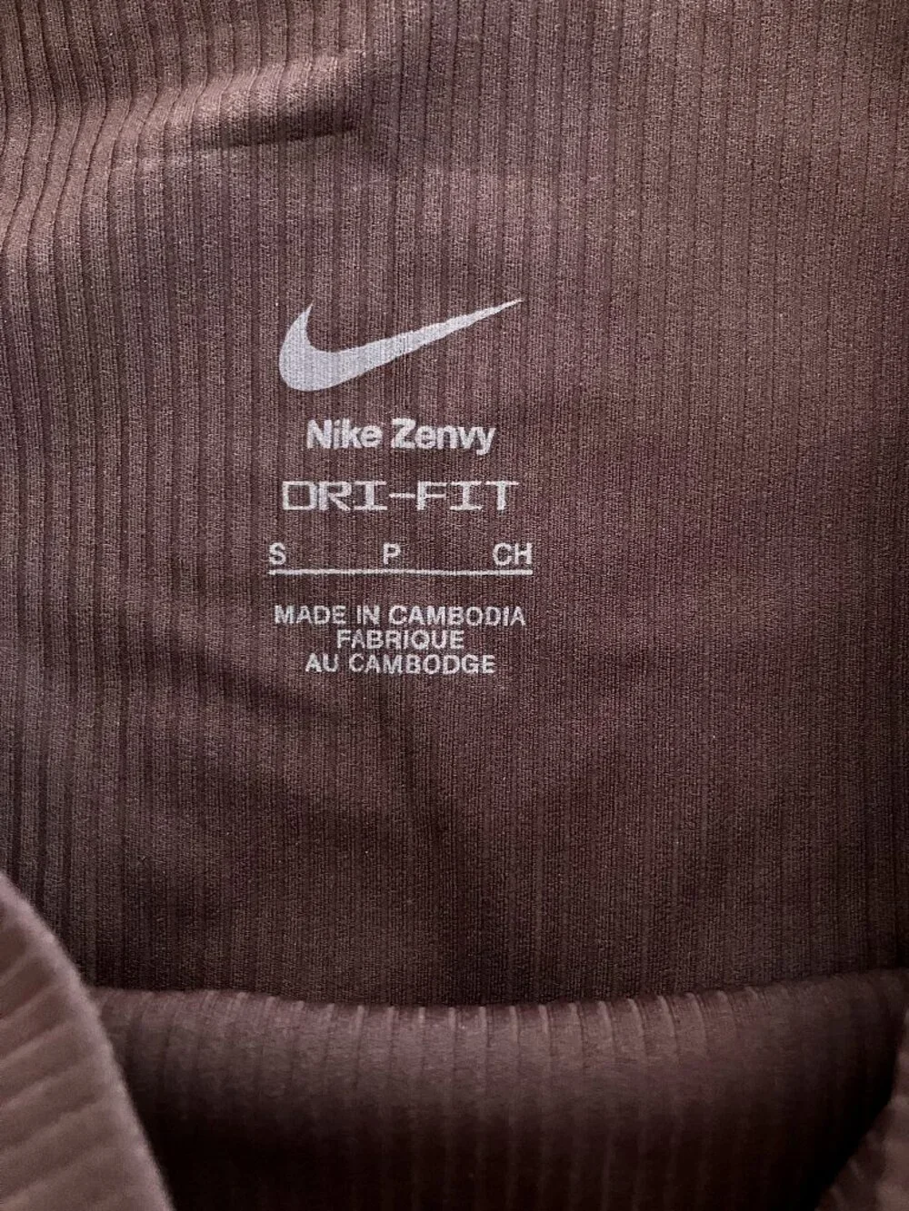 NWT Nike Zenvy Rib Gentle-Support High Waisted Women's S 8